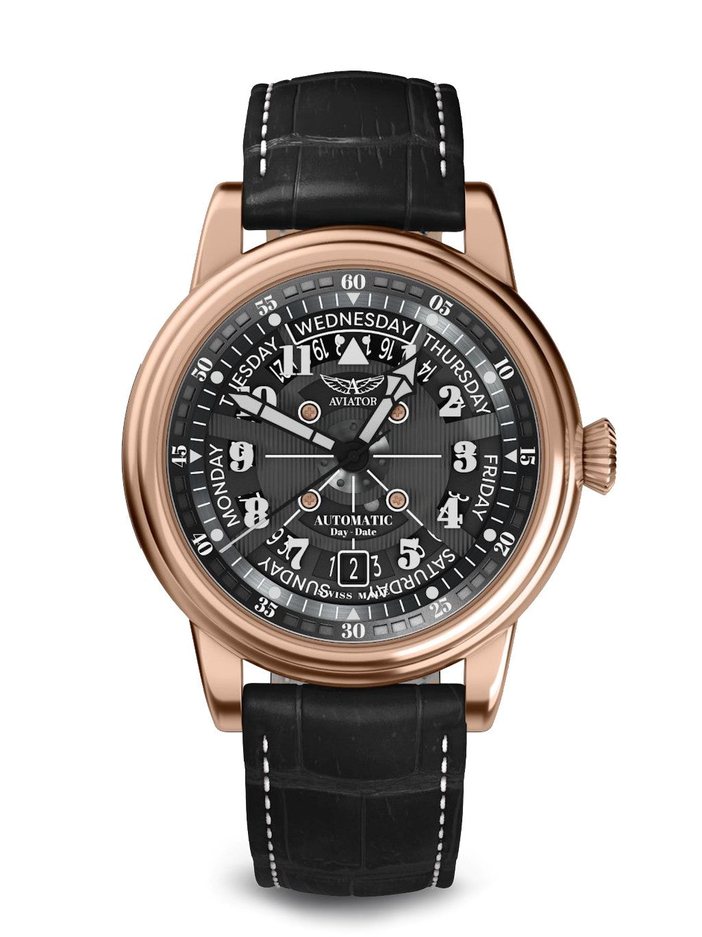 DOUGLAS DAY DATE MECA 41 V.3.36.2.285.4