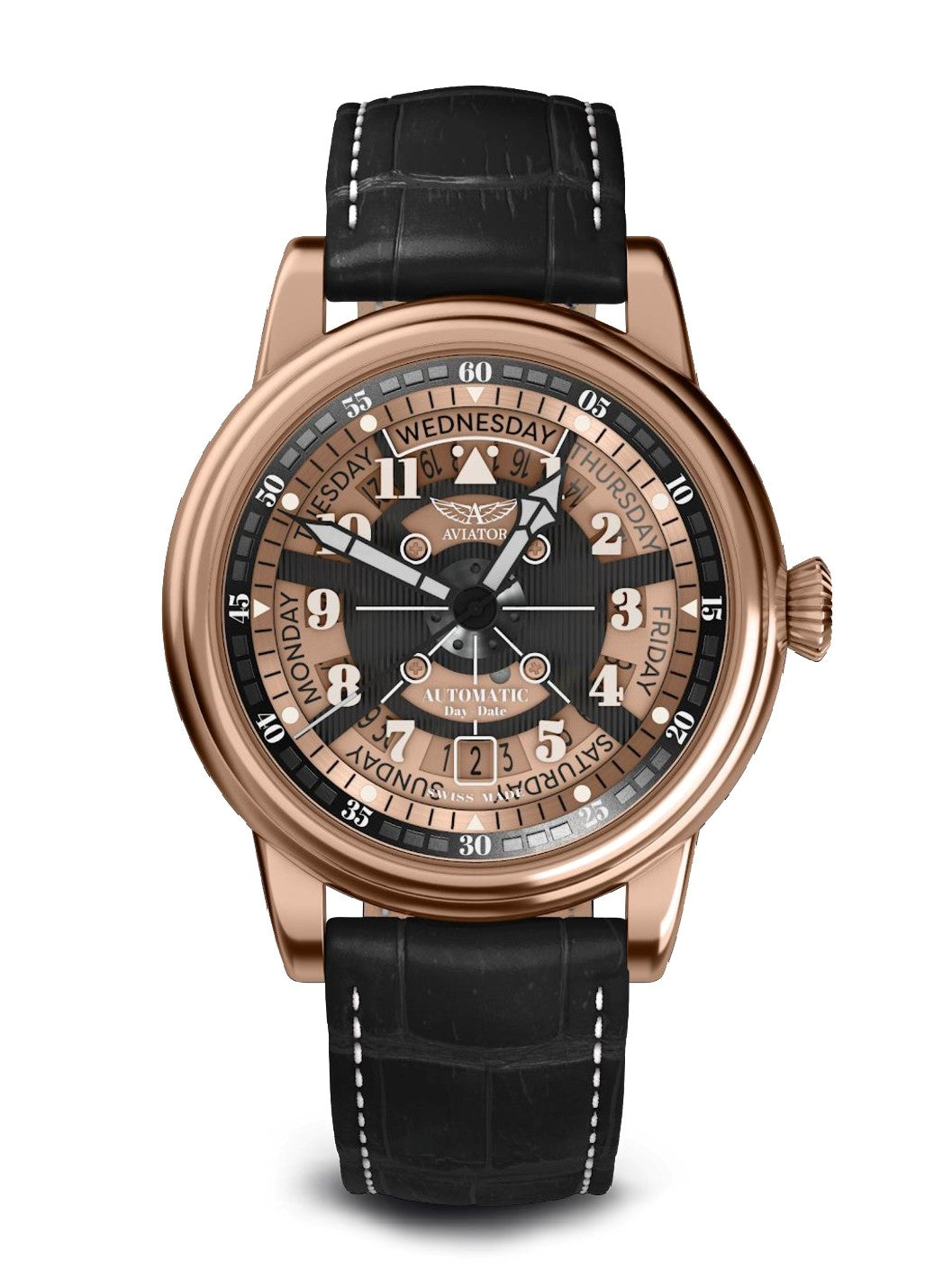 DOUGLAS DAY DATE MECA 41  V.3.36.2.289.4