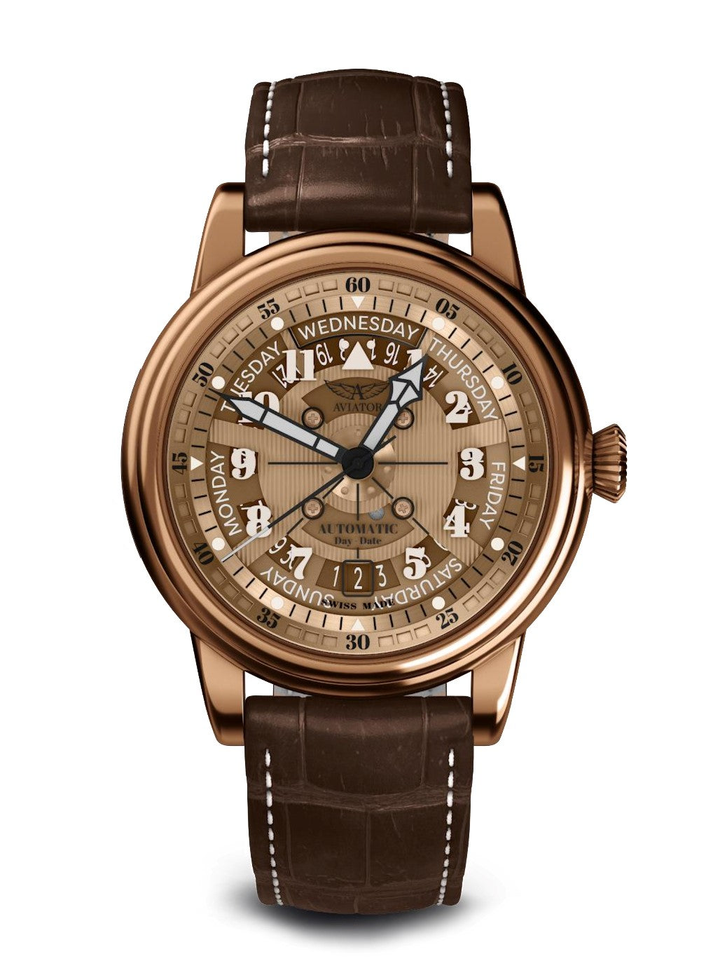 DOUGLAS DAY DATE MECA 41 V.3.36.8.290.4